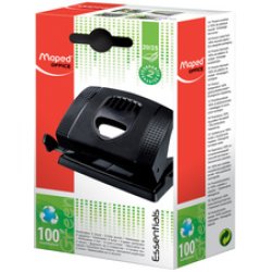 Maped Perforateur Essentials Green 20/25, noir