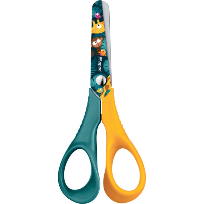 Maped Ciseaux JUNGLE fever VIVO, 120 mm, assorti