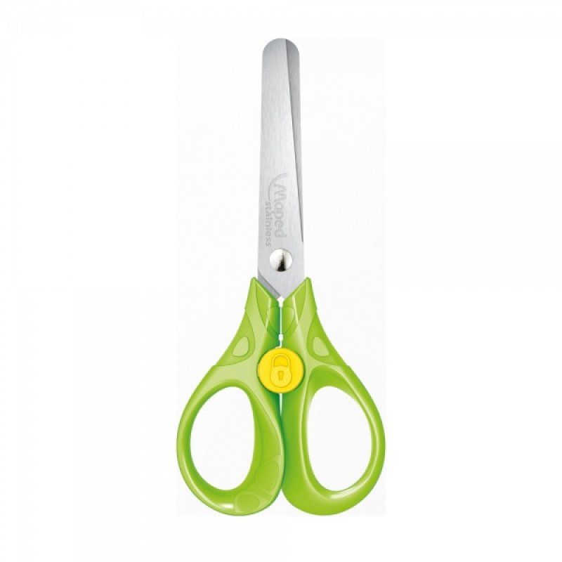 Maped Schere Security 13cm fbg.sort. Universal Straight cut Multicolour