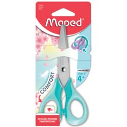 Maped 486214 ciseaux à bouts ronds Ciseaux pour loisirs créatifs Multicolore