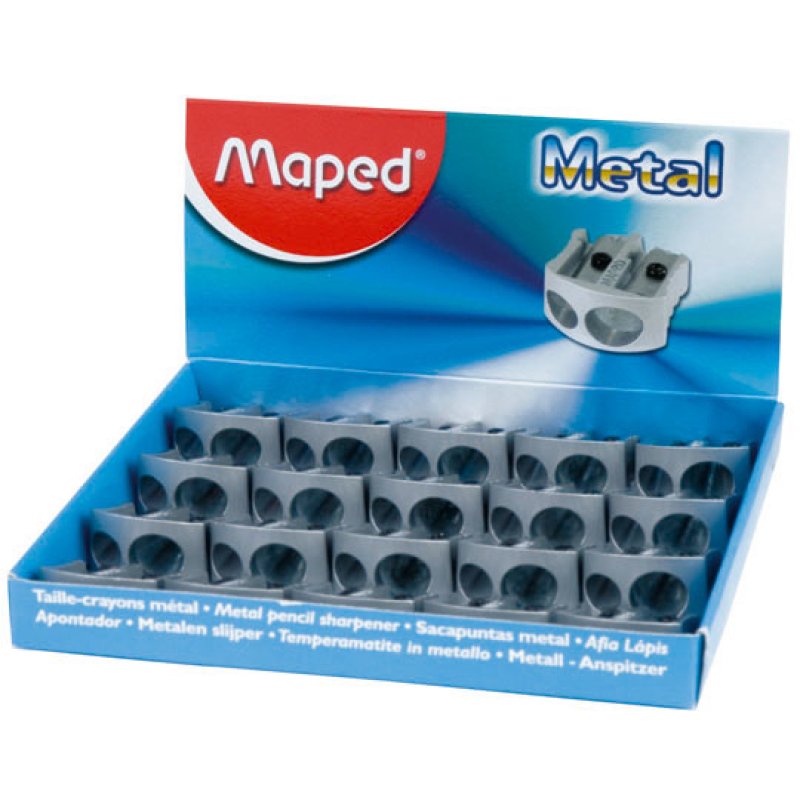 Maped 506700 taille-crayons Taille crayon manuel Métallique