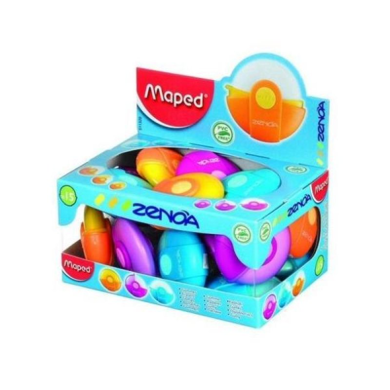 Maped Zenoa eraser Multicolour 15 pc(s)
