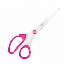 LEITZ Ciseaux WOW Titan, longueur: 205 mm (8"), rose