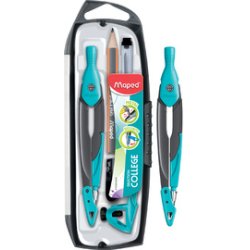 Maped Boîte de compas Metal Open, 5 pièces, couleurs