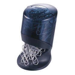 Maped 537500 paperclip dispenser Black, Blue Plastic