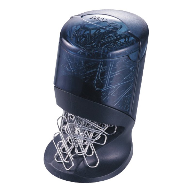 Maped 537500 distributeur de trombones Noir, Bleu Plastique