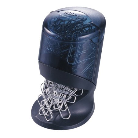 Maped 537500 distributeur de trombones Noir, Bleu Plastique