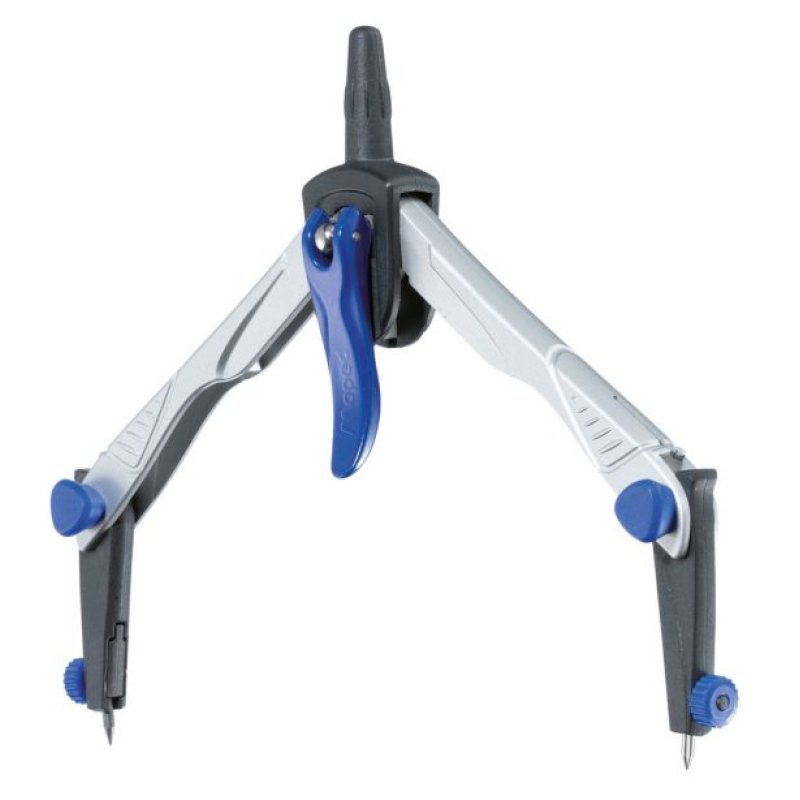 Maped 538700 compas à secteur Bleu, Gris 4 pièce(s)