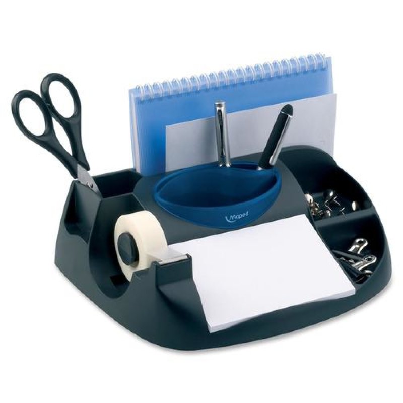 Maped 575100 porte crayons et stylos Plastique Noir, Bleu