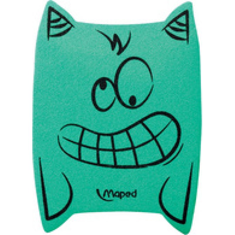 Maped Eponge pour tableau "Monstre", magnétique, couleurs