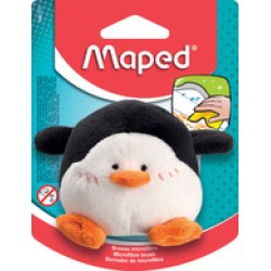 Maped Eponge pour tableau peluche "Pinguin", noir/blanc