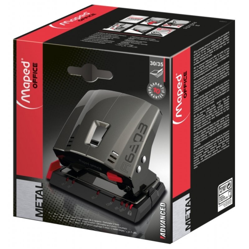Maped Perforateur Advanced A6303, capacité: 30 feuilles,