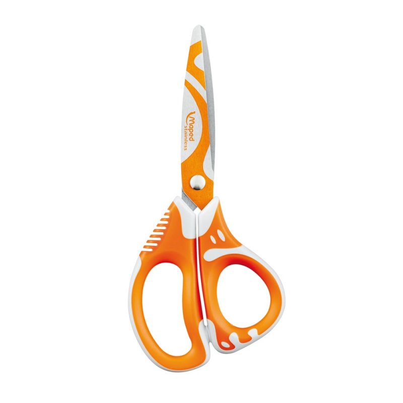 Maped Ciseaux Zenoa Fit, longueur: 130 mm, asymétrique, rond