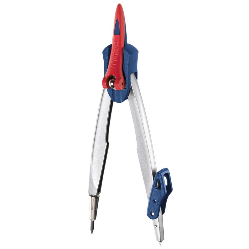 Maped 19600 bow compass Blue, Metallic, Red