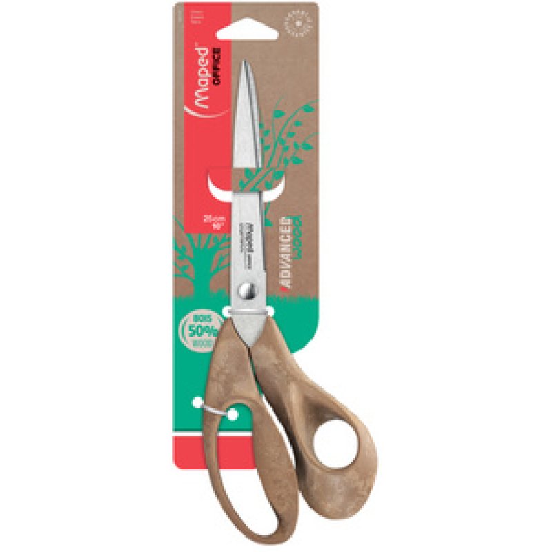 Maped Ciseaux ADVANCED WOOD, longueur: 250 mm, asymétriques