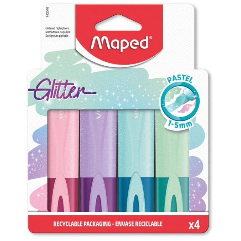 Maped CF4 marqueur 4 pièce(s) Multicolore