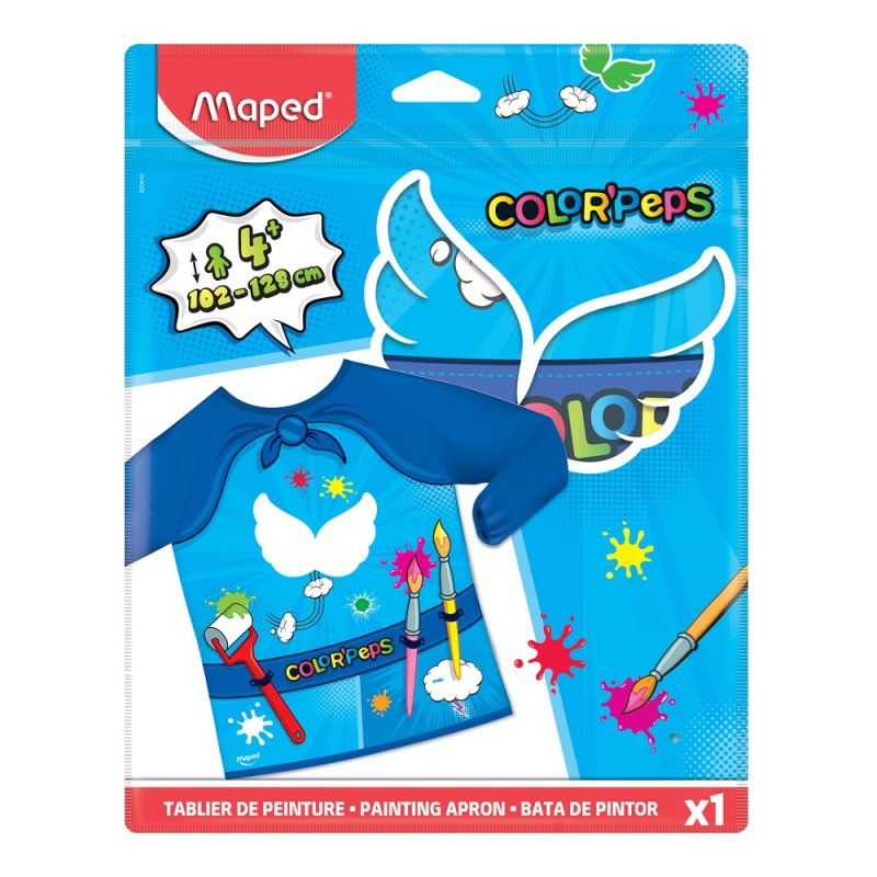 Maped Tablier de peinture enfants COLOR'PEPS, T. 104-128 cm