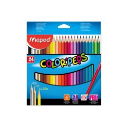 Maped Crayon de couleur COLOR'PEPS Star, étui carton de 36