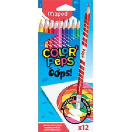 Maped Color’Peps 832812 coffret cadeau de stylos et crayons Crayon à la mine de graphite Boîte avec crochet