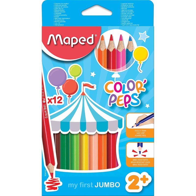 Maped 834010 Multicolour 12 pc(s)