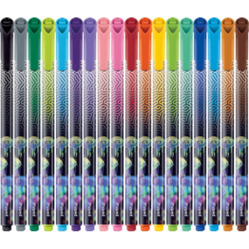 Maped Feutre DEEPSEA PARADISE, étui en carton de 18