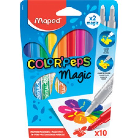 Maped FEUTRES MAGIQUES COLOR'PEPS X10 BTE CARTON