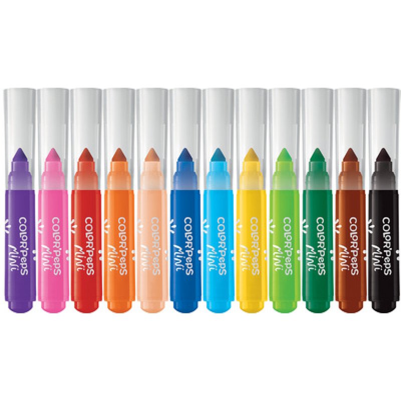 Maped FEUTRES COLOR'PEPS MINI JUMBO X12 BOITE CARTON