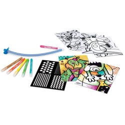 Maped Kit feutre aérographe BLOW PEN "Pop'Art", 15 pièces