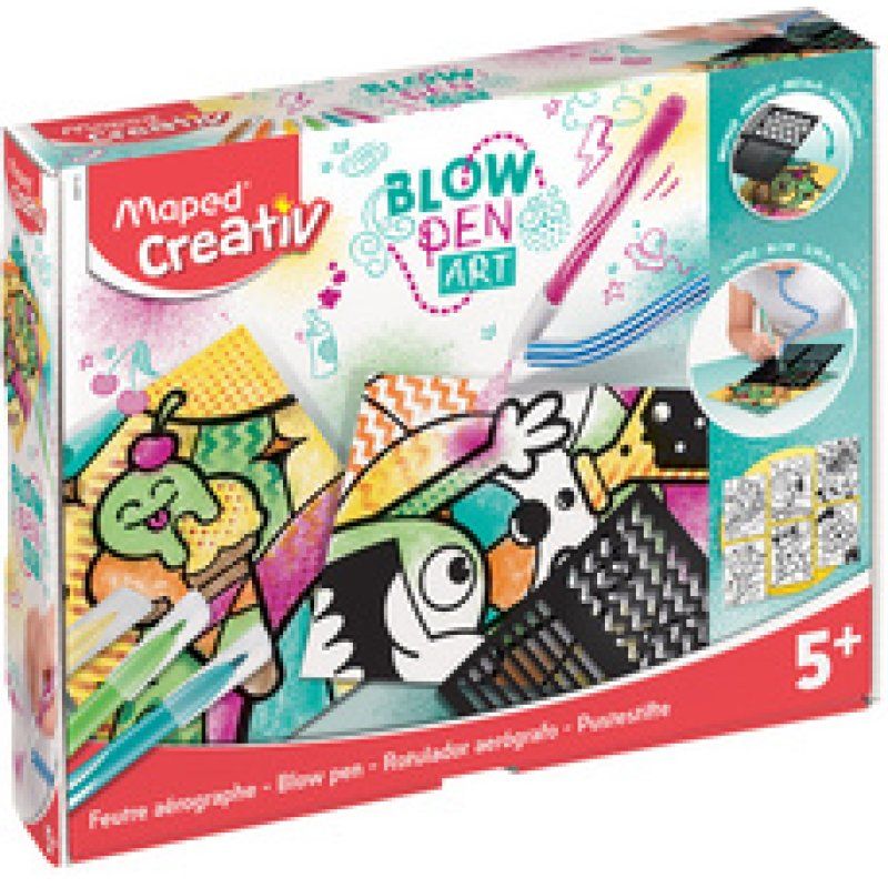 Maped BLOW PEN POP ART CREATIV BOITE CARTON