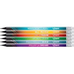 Maped Crayon graphite BLACK'PEPS ENERGY, dureté: HB, pot 72