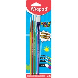 Maped Kit de pinceaux à poils synthétiques COLOR'PEPS