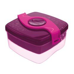 Maped 870101 lunch box Lunch box set 1.4 L ABS, Polypropylene (PP), Silicone Rose, Transparent 2 pc(s)