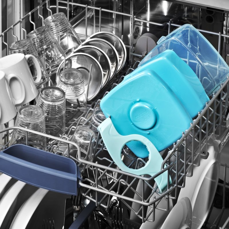 Maped 870104 lunch box Lunch box set 1.4 L ABS, Polypropylene (PP), Silicone Blue, Transparent 2 pc(s)