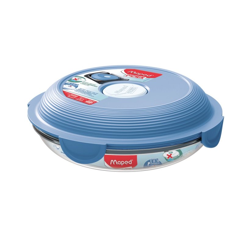 Maped M870603 Rond Vase 0,7 L Bleu, Transparent 1 pièce(s)