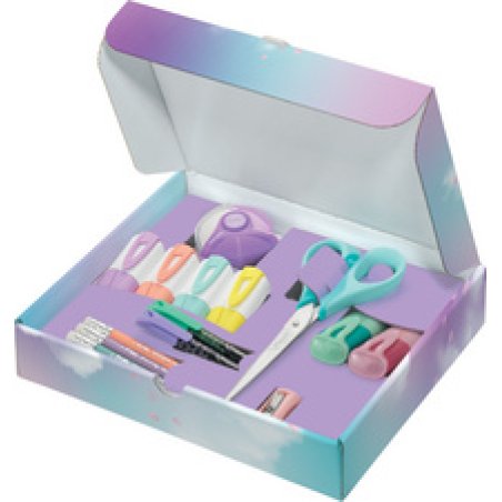 Maped Coffret d'écriture Pastel, 14 pièces