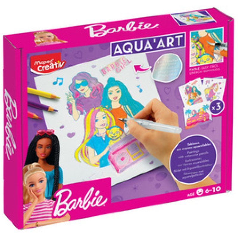 Maped Creativ Kit aquarelle AQUA ART Barbie
