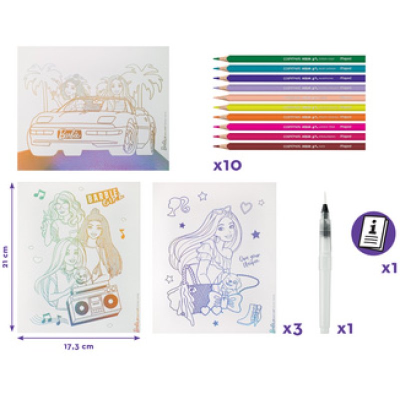 Maped Creativ Kit aquarelle AQUA ART Barbie