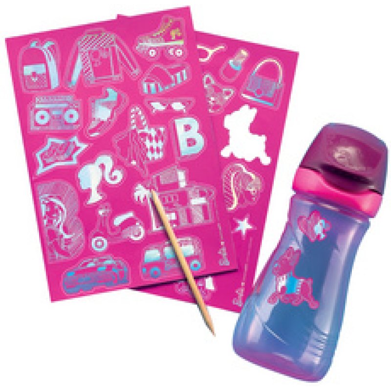 Maped Creativ Sticker à gratter SCRATCHING STICKER Barbie
