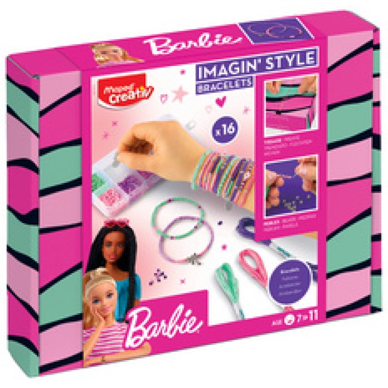 Maped Creativ Kit bijoux IMAGIN'STYLE Bracelets Barbie