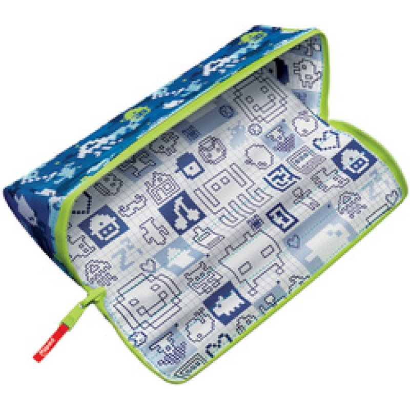 Maped Trousse à ouverture XXL PATTERN "PIXEL", bleu