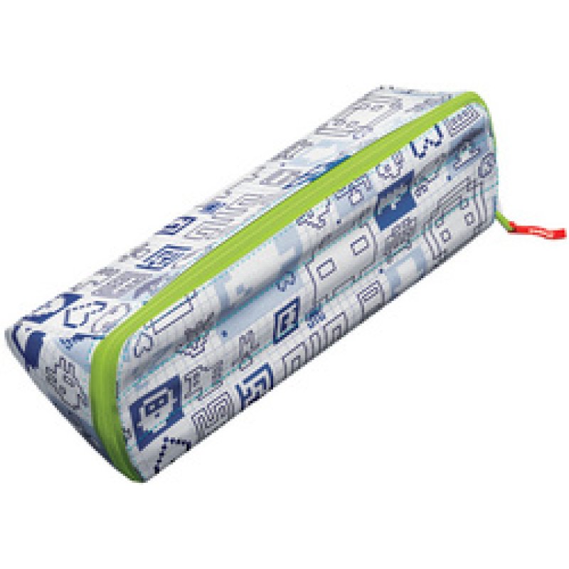 Maped Trousse à ouverture XXL PATTERN "PIXEL", bleu