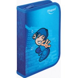 Maped Trousse Karate, en polyester, bleu, garni