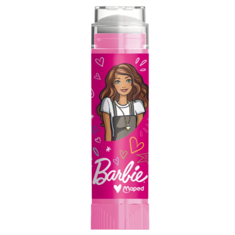 Maped Kit d'écriture Barbie, 4 pièces, sur carte blister