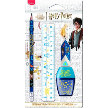 Maped Kit d'écriture HARRY POTTER KIDS, 4 pièces, blister