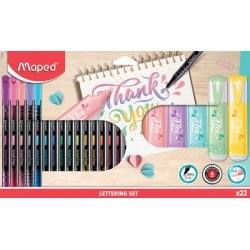 Maped Kit de calligraphie, 22 pièces