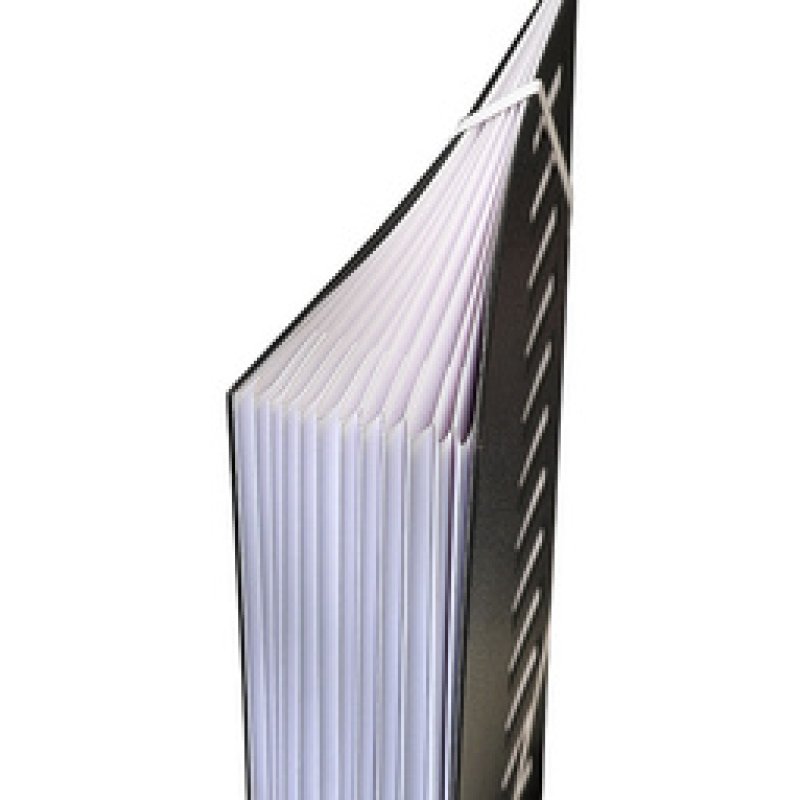 extendos Trieur numérique, A4, 1-12, 12 compartiments, noir