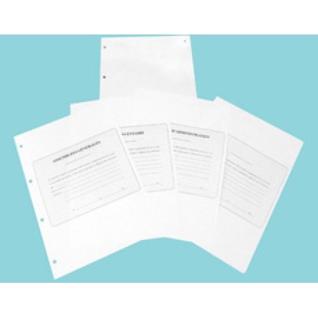 ELVE Classeur "Assemblée générale", 4 anneaux, en PVC noir