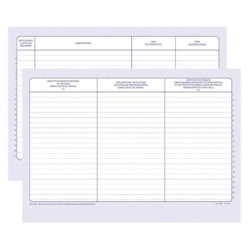 ELVE 1466 administration book White A4