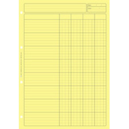 ELVE Bloc audit "Contrôle interne", 80 pages, jaune clair