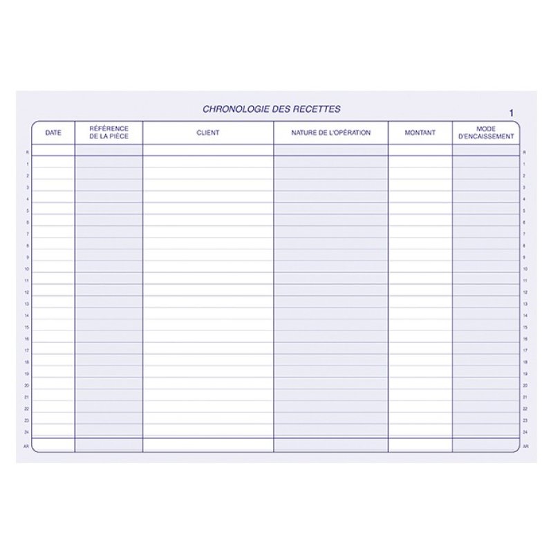 ELVE 19547 administration book Red A4 40 sheets